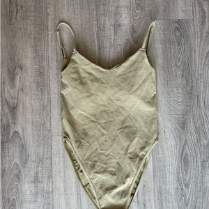 Free People Intimately Bodysuit XS/S NWOT Green